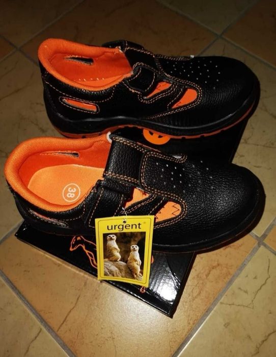 Buty robocze, sandały. Rozmiar 38