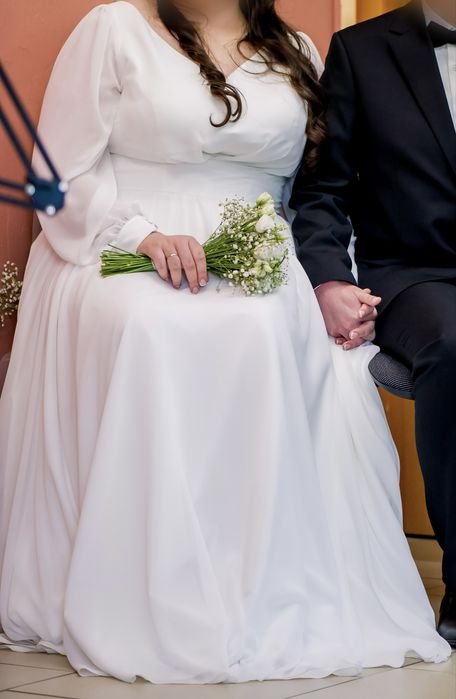 Весільна сукня Plus Size / колір «Ivory»