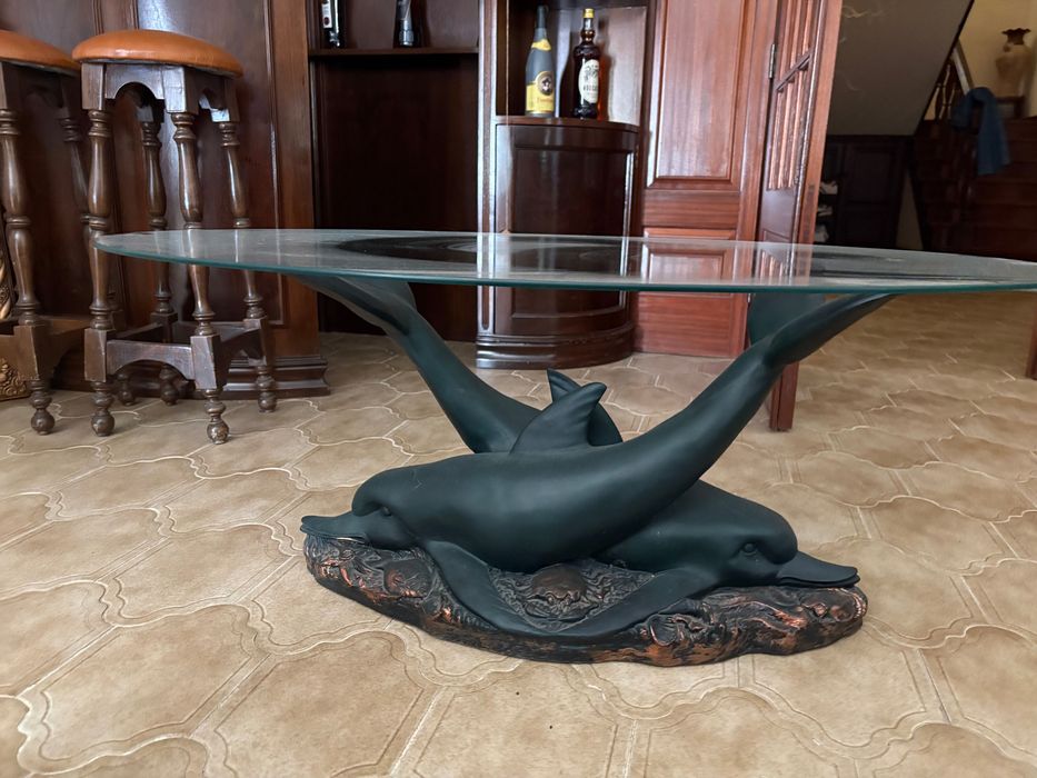 Mesa de centro golfinhos