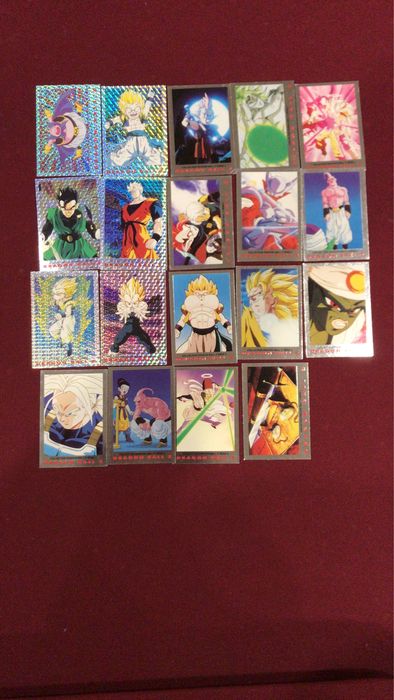Cartas coleccionáveis Dragon Ball
