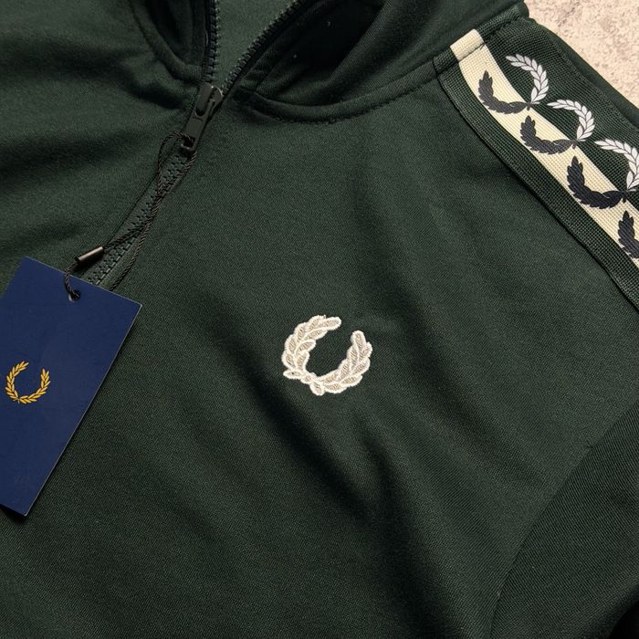 Олімпійка на лампасах зіп худі Fred Perry S,M,L,XL