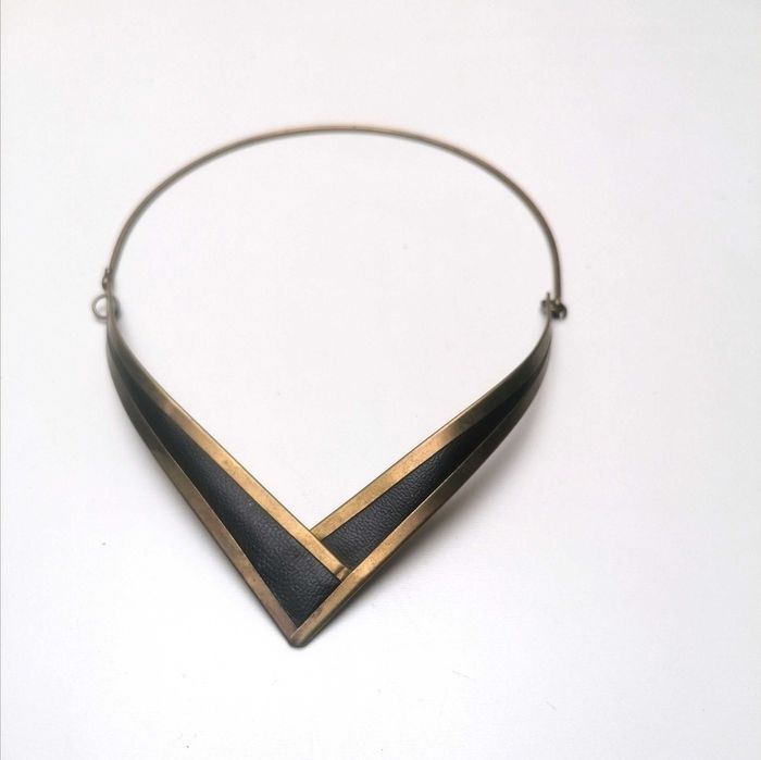 Naszyjnik obroża hoker Vintage unikat PRL