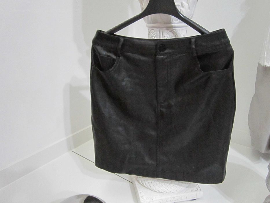 Amisu spódnica rozm M jak nowa eco skóra