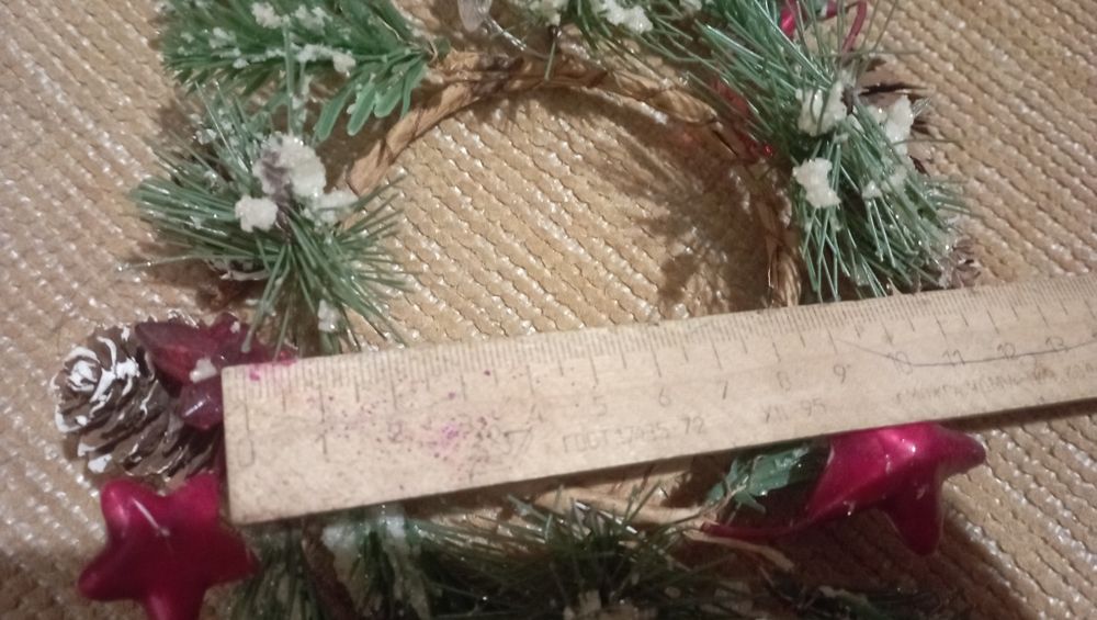 Новорічний вінок, віночок