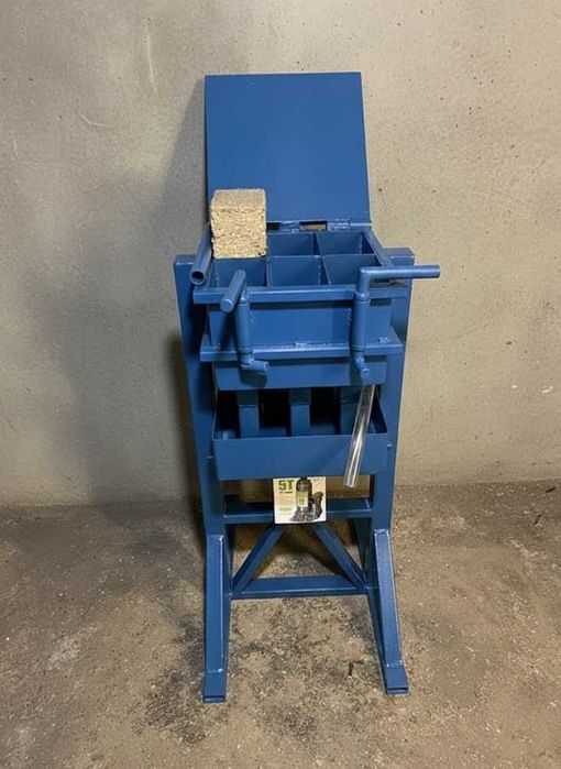 Прес для виготовлення брикетів пресс для брикетов 6 брикетов, домкрат