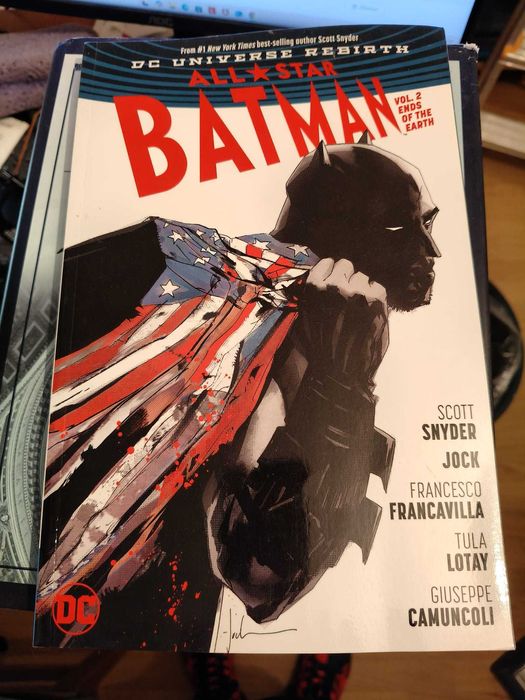All Star Batman 1, 2 e 3 - DC Universe Rebirth, em inglês