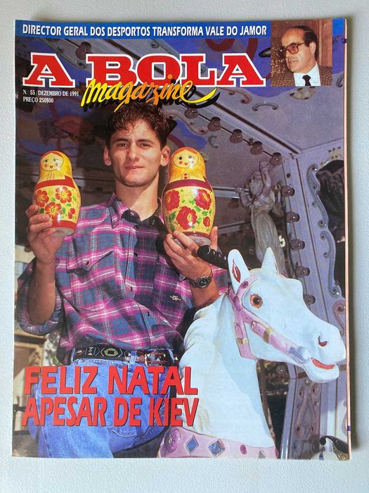 Revistas A Bola Magazine anos '80 e '90 [números na descrição]