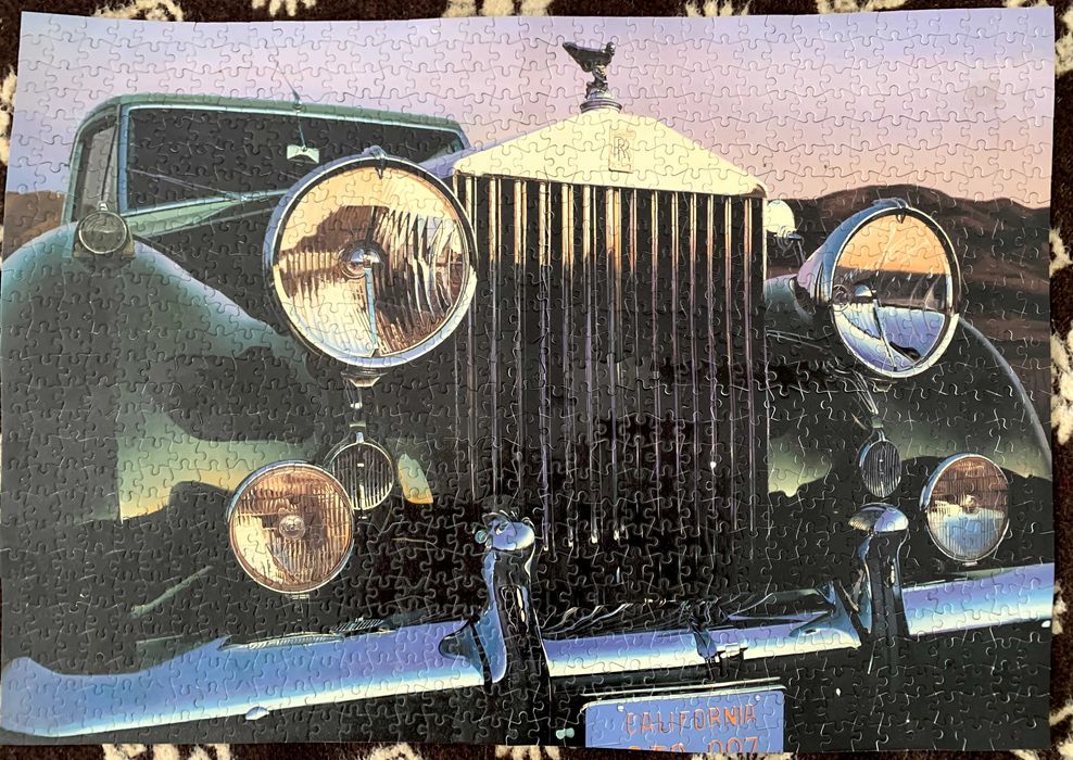 Puzzle 1000 peças - Rolls Royce
