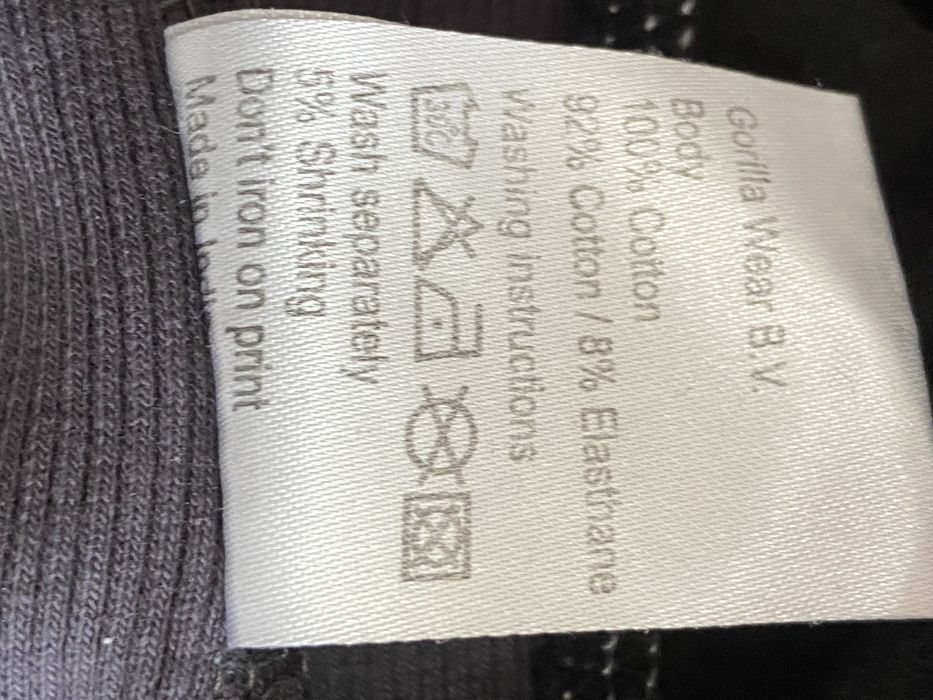 Gorilla wear M top  bluzka sportowa na ramiączkach lato sport