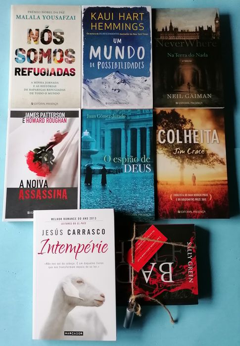 Livros NOVOS a estrear -Desde 3,90€-Portes grátis na compra de 3