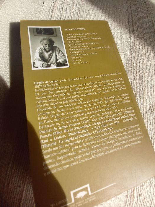poesia Virgílio de Lemos A Invenção das Ilhas autor de Moçambique