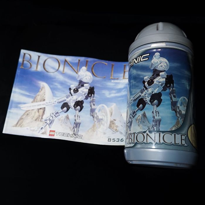 Lego Bionicle 8536 Kopaka 2001 - Komplet + tuba + instrukcja, klocki