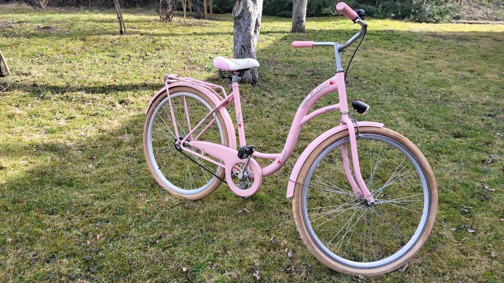 Rower miejski damski