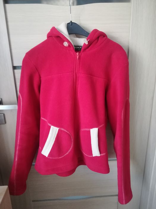 Bluza polarowa czerwona