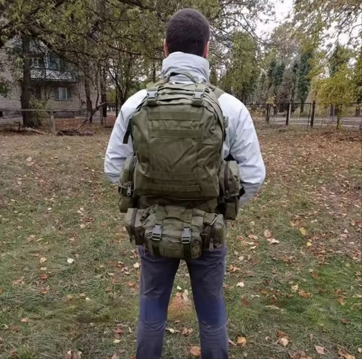 Рюкзак тактический Huter с подсумками A08 опт/розница/дроп