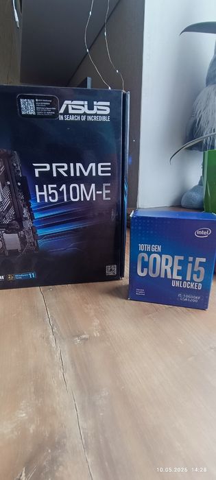Продам ігровий комплект Asus prime H510ME  I5 10600KF