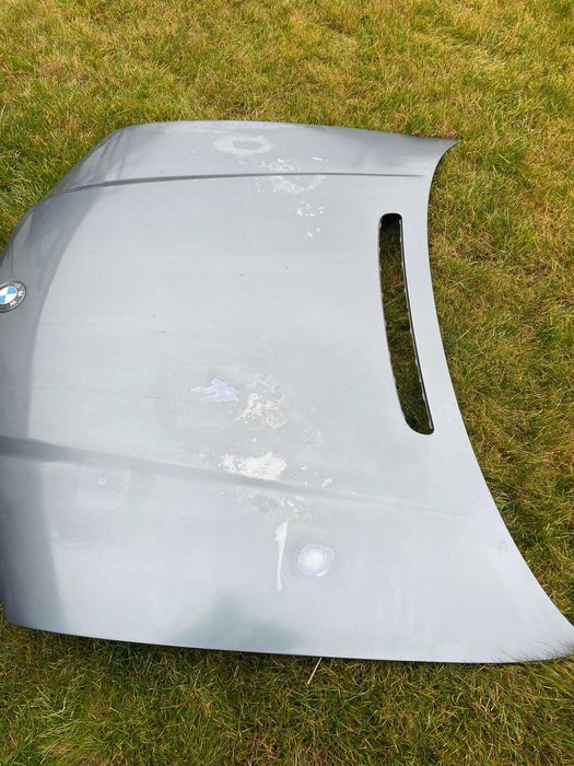 Maska E46 przedlift sedan do lakierowania stahlblau