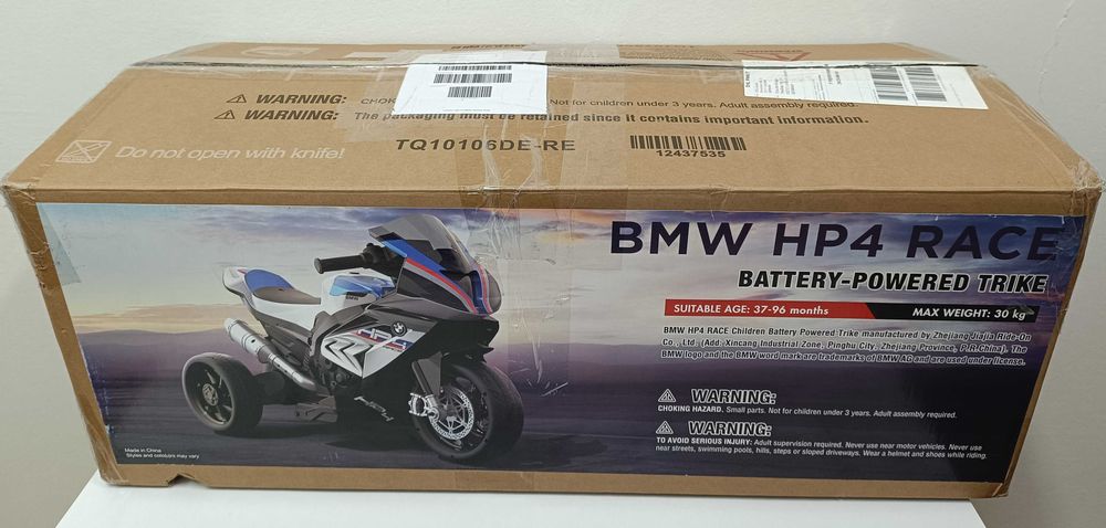 BMW HP4 Licencja Motocykl elektryczny dla dzieci