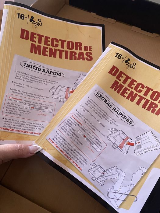 Jogo detetor de mentiras