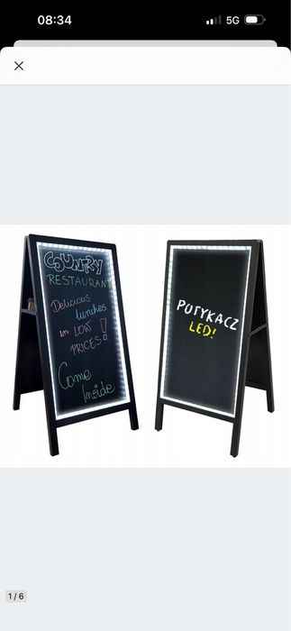 Potykacz led podświetlany