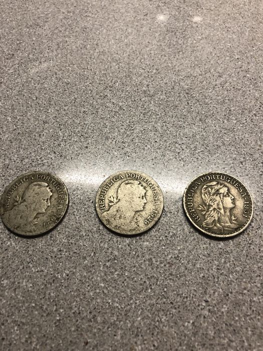 Moedas antigas Colecionaveis