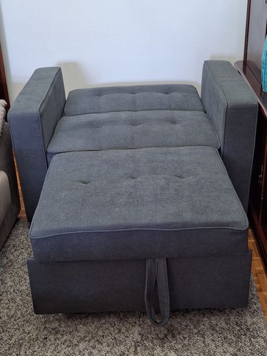 Sofá cama 1 lugar NOVO (cama 1,8m)