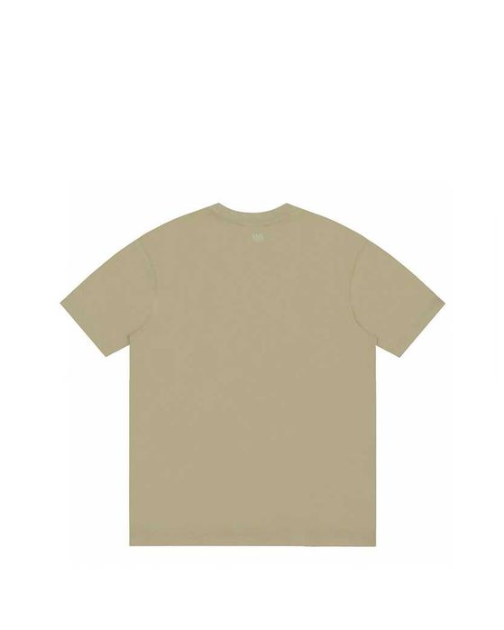 Футболка AMI Paris Ami De Coeur Embossed Heart T-Shirt Khaki