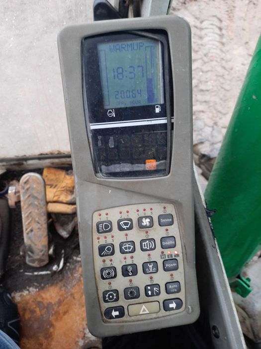 koparka O&K MH Plus monitor panel kontrolek wyświetlacz display sterow