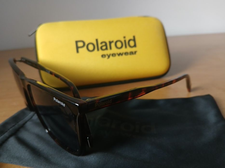 Oryginalne okulary Polaroid okazja Nowe Kielce