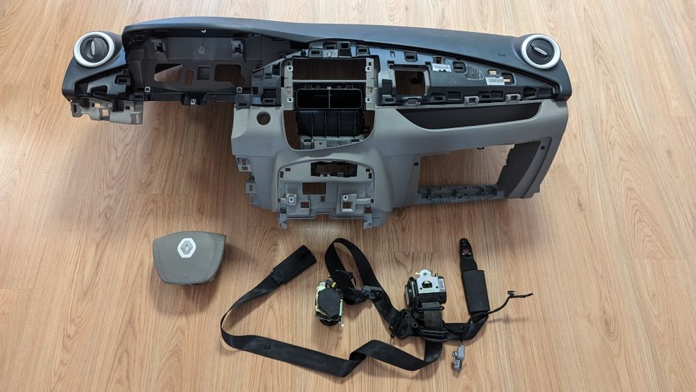 Conjunto Kit Airbags Tablier Renault Zoe 1 Original
