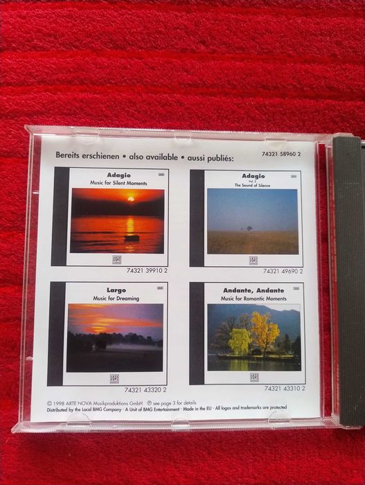 CD  Pianissimo - Music for Quiet Moments