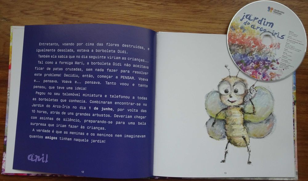 Jardim do Arco Íris (Inclui CD com a música "Jardim do Arco-Íris)