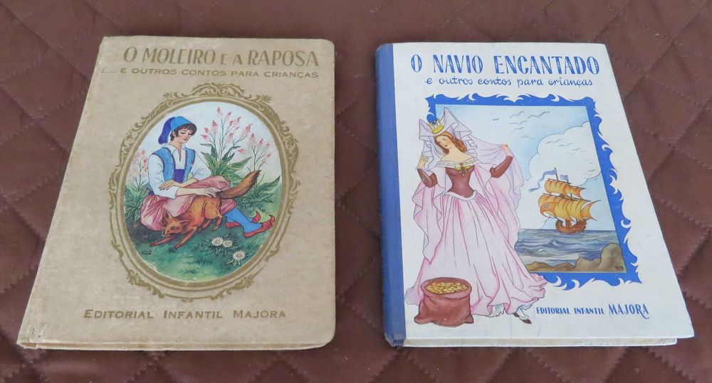 Livros INFANTIS antigos da Majora (capa dura)