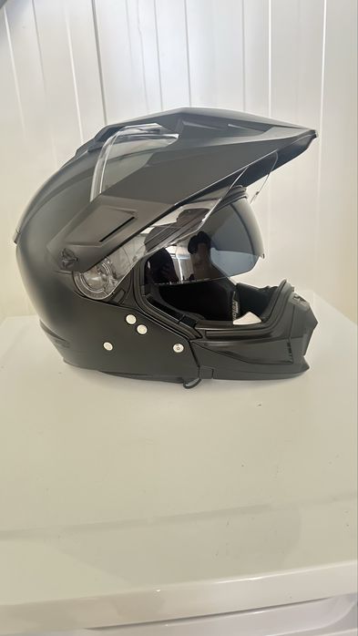 Auricular Cardo + Capacete Nolan