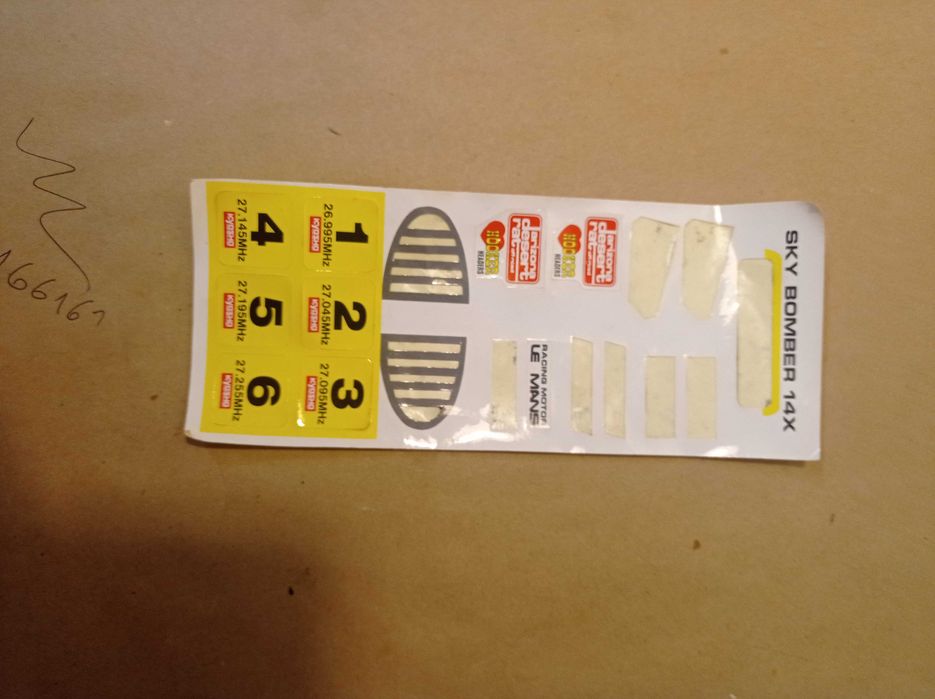 KYOSHO - Rc Racing Buggy SKY BOMBER 14X KIT N. 9054