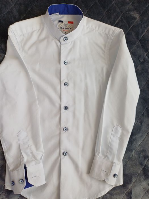 Класична біла сорочка для хлопчика