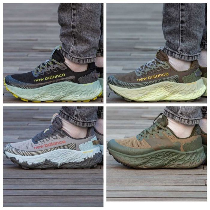 Мужские кроссовки New Balance Fresh Foam More Trail v3 нью беланс фоам