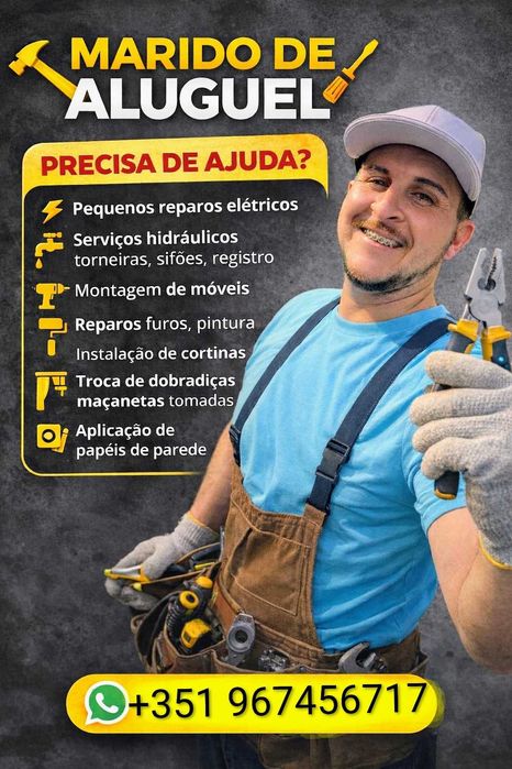 Serviços de faz tudo marido de aluguel