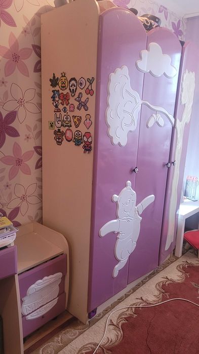 Меблі в дитячу кімнату з матрацами