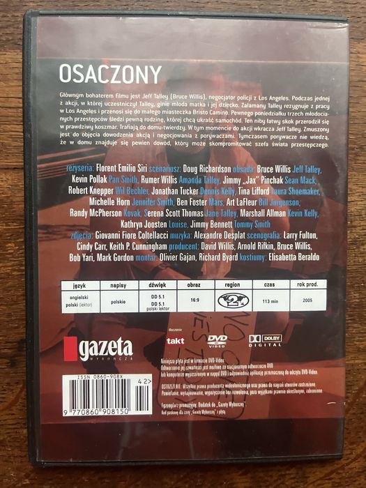 Osaczony film na DVD
