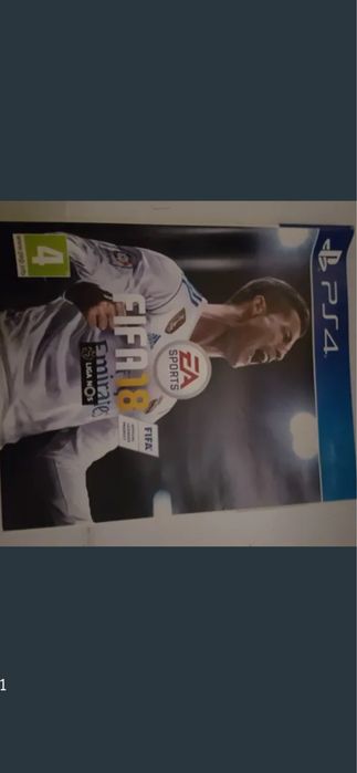 Prospeto caixa jogo Ps4 Fifa 18