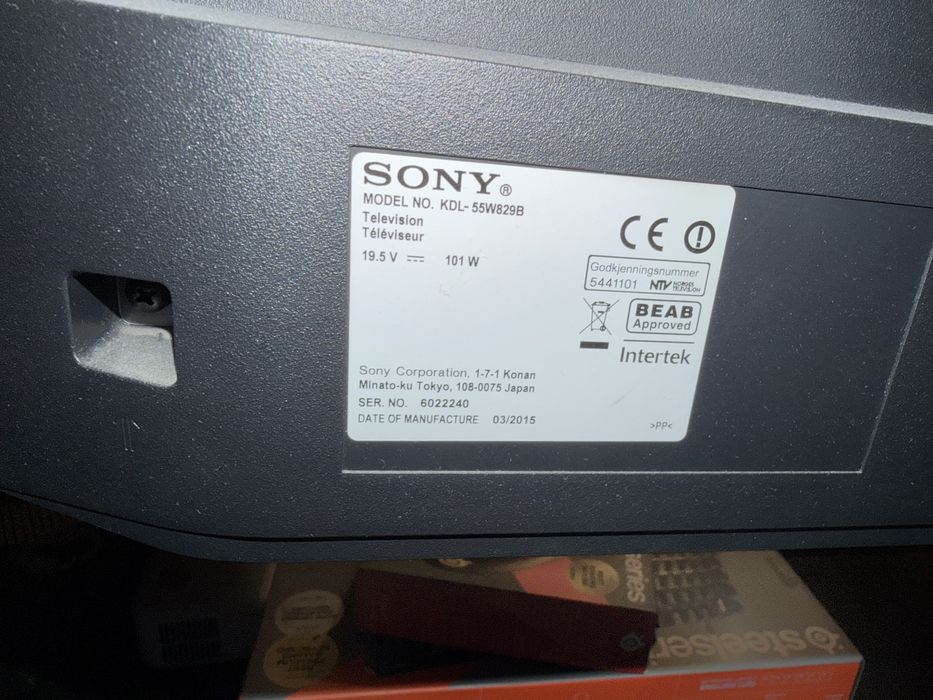 Telewizor Sony Bravia 55” KDL-55W829B FULL HD