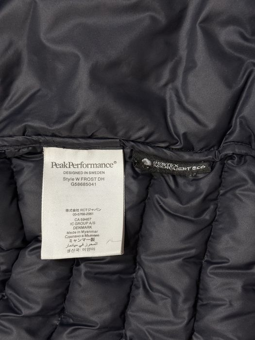 Damska Kurtka Puchowa PEAK PERFORMANCE Frost PERTEX Microlight Puch M