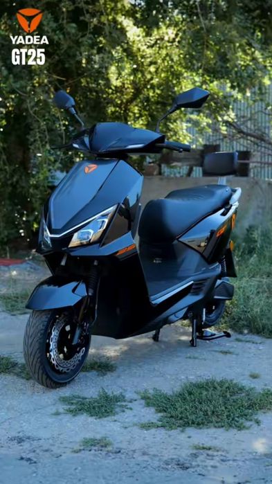 Електричний мопед Yadea GT25 двигун 1400W, акумулятор графеновий 72V/23Ah