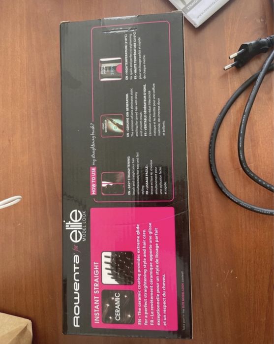 Escova de alisamento Rowenta Elite Model