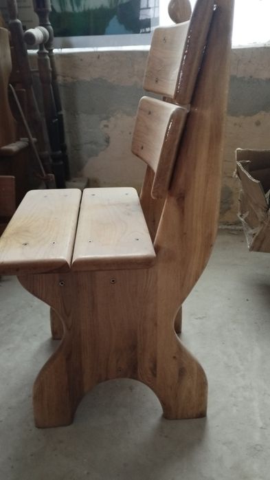 Продам столи дубові,лавки,крісла б/у,в хорошому стані.