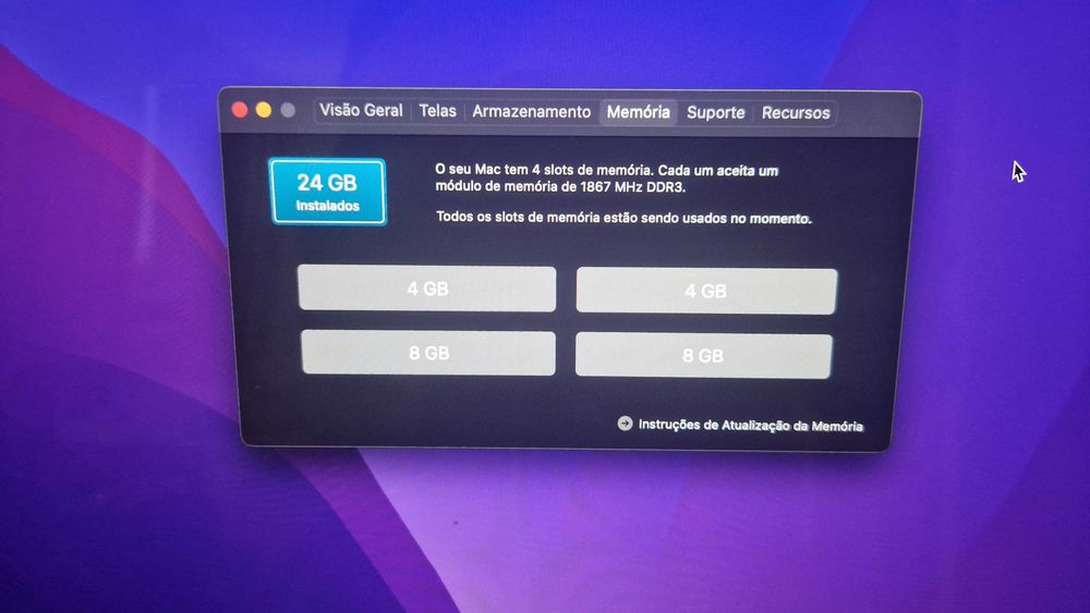 Imac 27" i5 24gb memoria 2Tb HD aceito troca por notebook