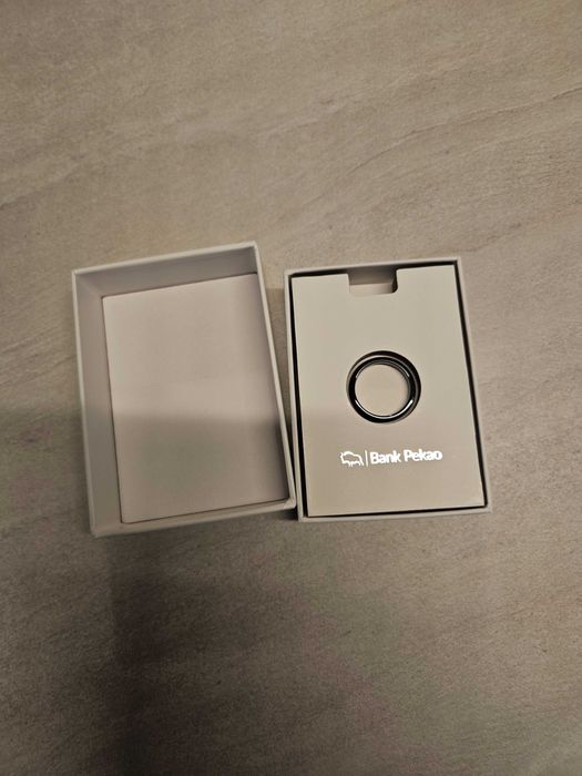 Obrączka płatnicza Pagopace Slim Black Rough, rozmiar 13 (nowa)