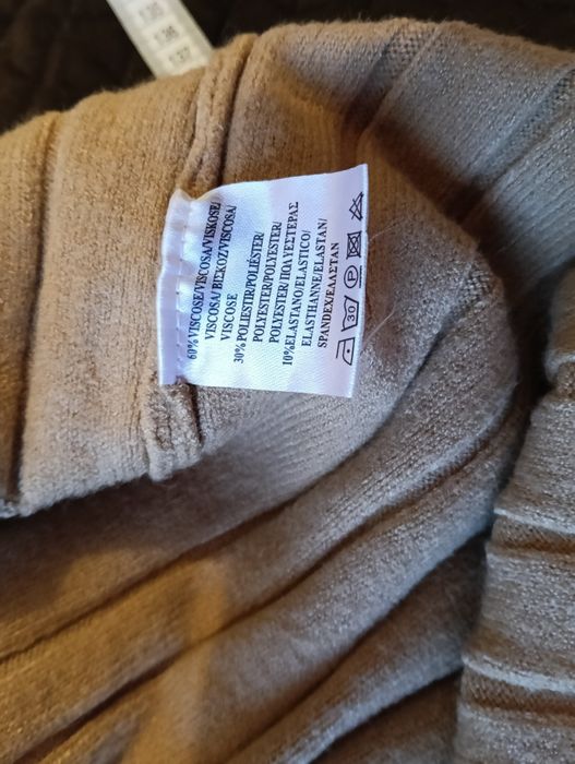 Vestido em camel - novo