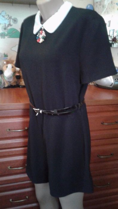 Atmosphere стильный классика ромпер-комбинезон можно в школу 16/50р